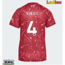 Liverpool Virgil van Dijk #4 Replica Home Shirt Ladies 2026-27 Short Sleeve